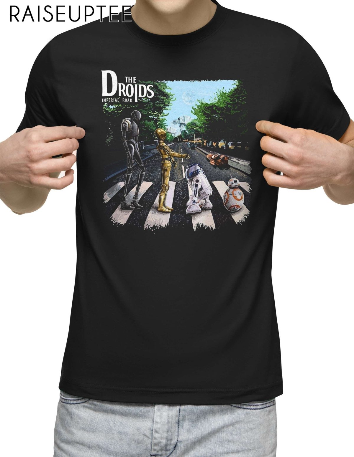 Droids Abbey Road T Shirt Movie Music Mashup Adults Gift For Men T Shirt 1 scaled