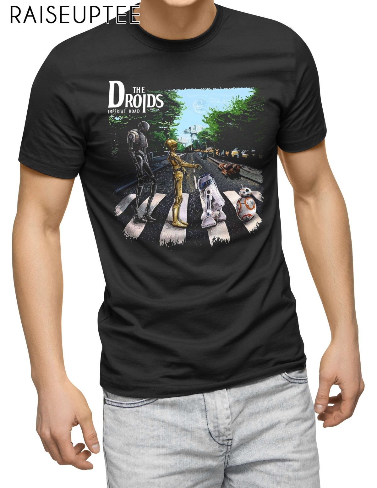 Droids Abbey Road T Shirt Movie Music Mashup Adults Gift For Men T Shirt 3 scaled