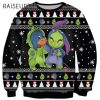 Eeyore And Grinch Funny 3D Print Ugly Christmas Sweater 2 2