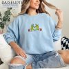 Embroidered Grinch Christmas Heart Sweatshirt Grinch Love Sweatshirt Christmas Grinch Crewnecks Christmas Family 2024 Sweatshirts 9 1