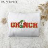 Embroidered Grinchmas Sweatshirt Funny Crewneck Whoville Embroidered Sweatshirt Christmas Gift ESA131 2