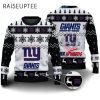 Ever Upwards New York Giants Christmas Ugly Sweater Black 2 2