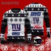 Ever Upwards New York Giants Christmas Ugly Sweater Black 5 5