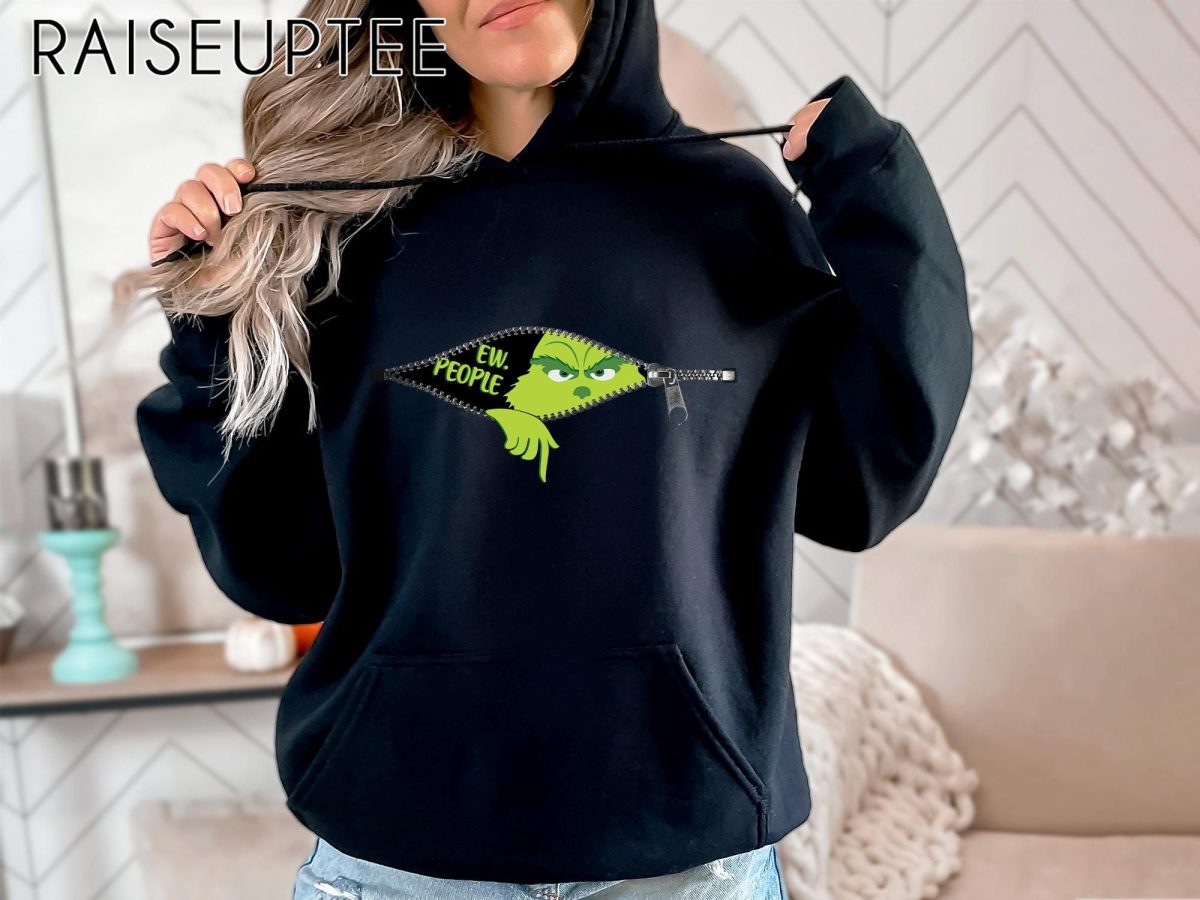 Ew People Sweatshirt Grinch Sweatshirt Grinchmas Sweatshirt Christmas Grinch Shirt Christmas Funny Grinch Sweatshirt Ew People Shirt 1