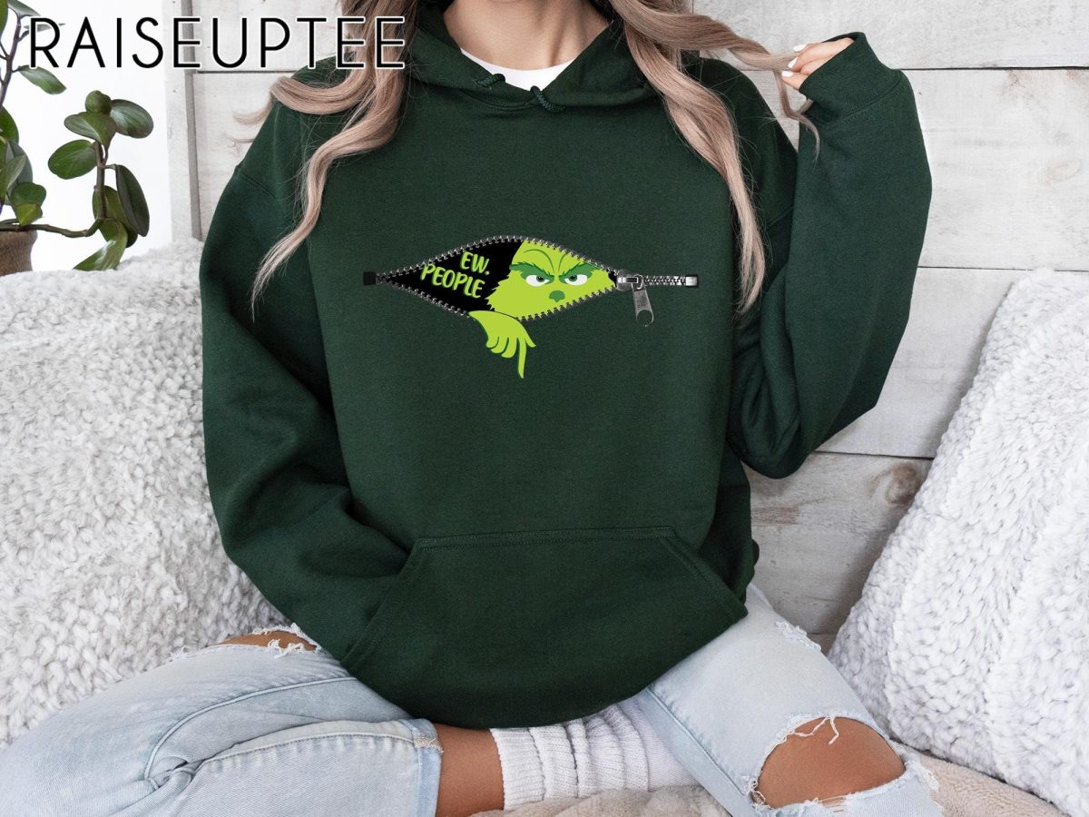 Ew People Sweatshirt Grinch Sweatshirt Grinchmas Sweatshirt Christmas Grinch Shirt Christmas Funny Grinch Sweatshirt Ew People Shirt 4