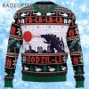 FaLaLaLa Godzil-La Godzilla Ugly Christmas Sweater