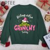 Feeling Extra Grinchy Sweatshirt Christmas Grinch Shirt Retro Movie Sweater Grinchmas Tee Movie Lover Gift Matching Christmas Pajamas 1