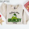 Feeling Extra Grinchy Today Christmas Sweatshirt Funny Grinch Shirt Grinch Sweatshirt Grinchmas Sweatshirt Christmas Tee Christmas Gift 6 1