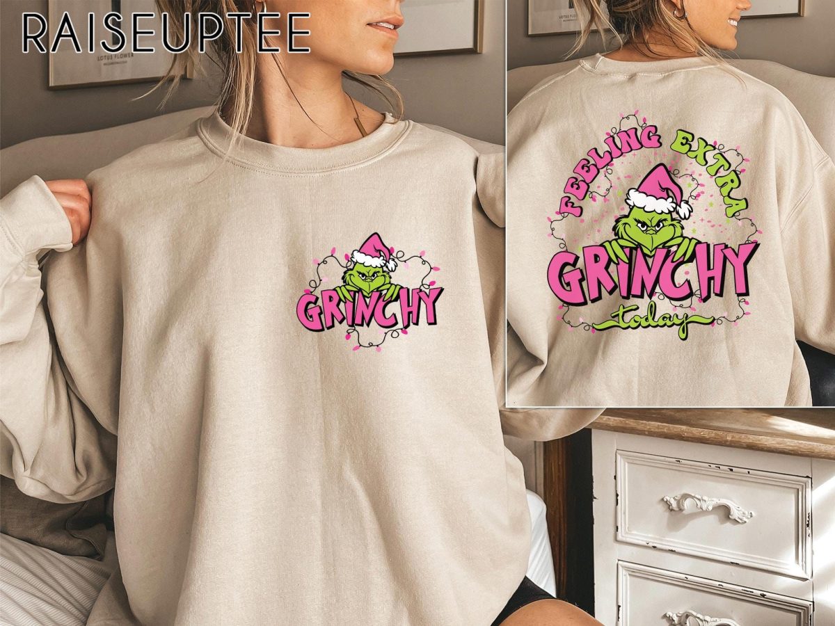 Feeling Grinch Sweatshirt Grinch Sweatshirt Grinchmas Sweatshirt Christmas Grinch Shirt Christmas Funny Grinch Sweatshirt 2