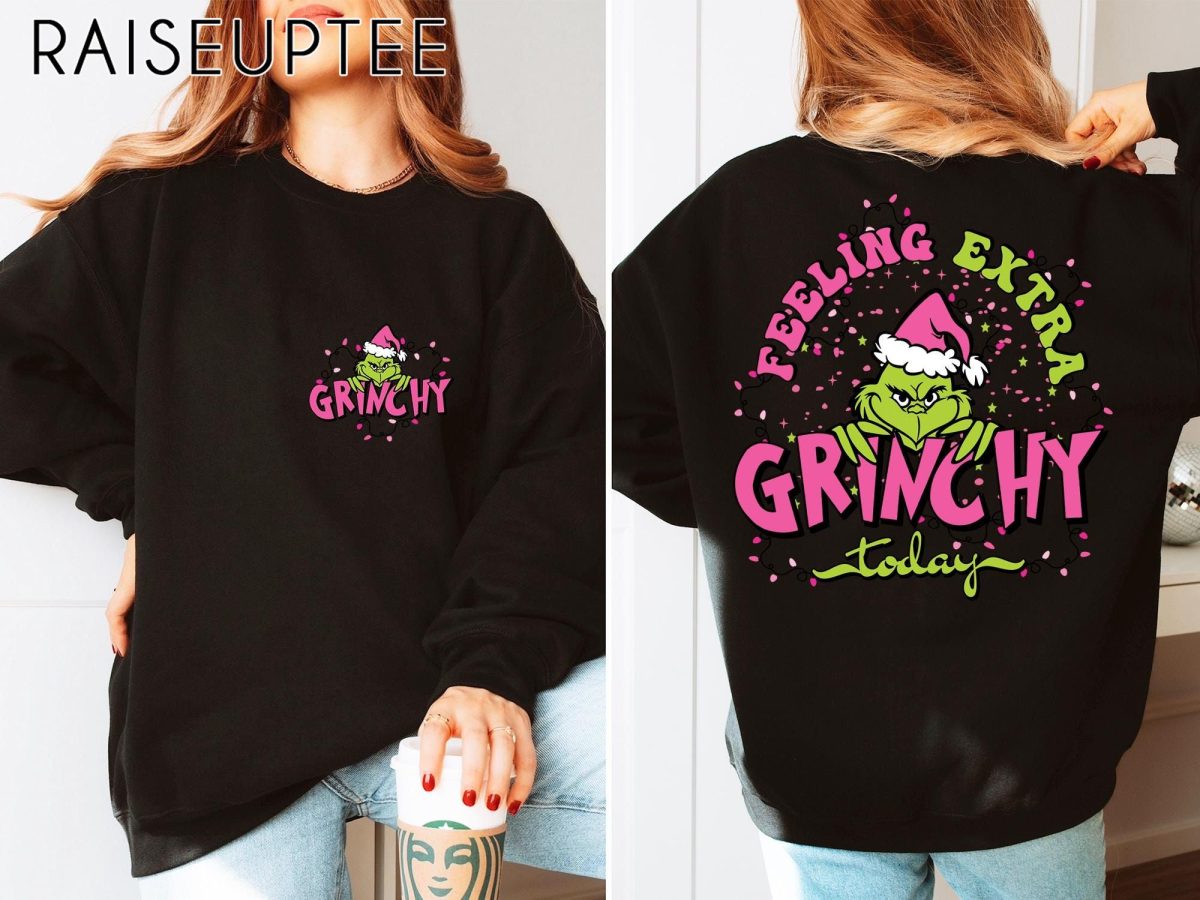 Feeling Grinch Sweatshirt Grinch Sweatshirt Grinchmas Sweatshirt Christmas Grinch Shirt Christmas Funny Grinch Sweatshirt 3