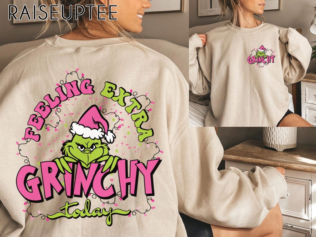 Feeling Grinch Sweatshirt Grinch Sweatshirt Grinchmas Sweatshirt Christmas Grinch Shirt Christmas Funny Grinch Sweatshirt 4