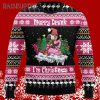 Flamingo Merry Drunk IM Christmas Pink Flamingo Ugly Christmas Sweater 5 5