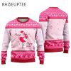 Flamingo Playing Guitar Ugly Christmas Sweater Pink Flamingo 2 2