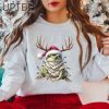 Frog Christmas Shirt Frog Person Shirts Hers Amphibian Lover Gift Pink Coquette Frog Sweatshirt Gifts Christmas Hers Sweater Gift Hers 5