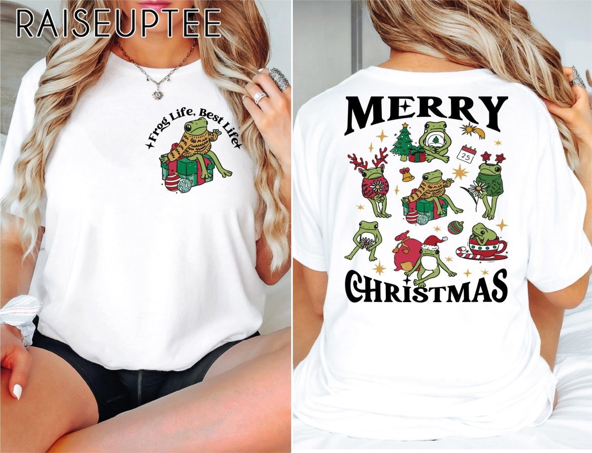 Frog Christmas Shirt Xmas Party Sweater Christmas Animals Shirt Xmas Frog Sweater Pet Lover Shirt Winter Holiday Pet Owner Shirt 3 scaled