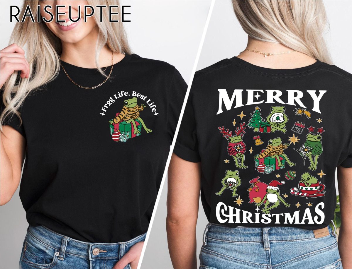 Frog Christmas Shirt Xmas Party Sweater Christmas Animals Shirt Xmas Frog Sweater Pet Lover Shirt Winter Holiday Pet Owner Shirt 5 scaled