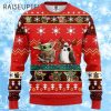 Funny Baby Yoda Santa And Frog Christmas Ugly Sweater 1 1