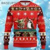 Funny Baby Yoda Santa And Frog Christmas Ugly Sweater 4 4