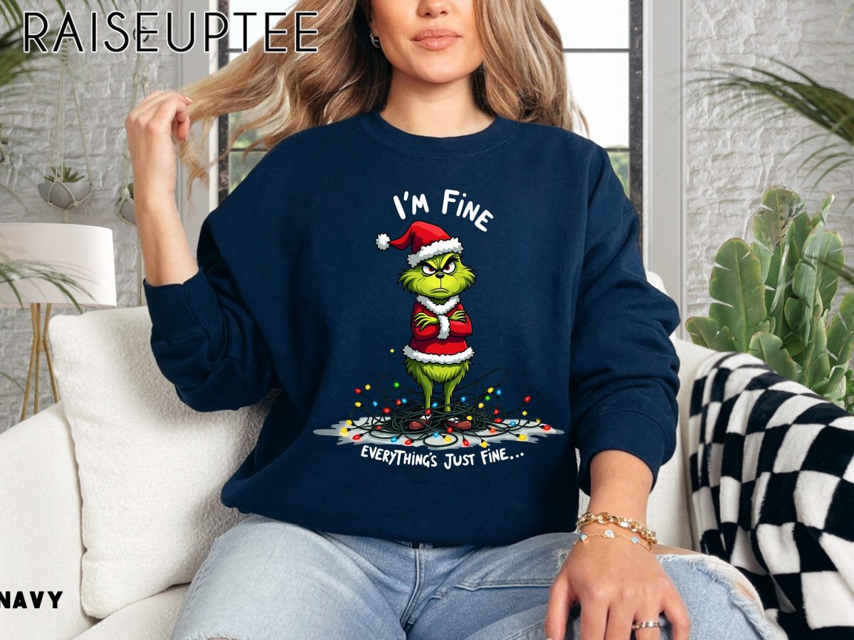 Funny Christmas Lights Sweatshirt Quirky Christmas Humor Funny Xmas Party Sweater Holiday Light Hoodie Ugly Christmas Lights Pullover 3 scaled