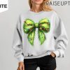 Funny Christmas Sweatshirt Coquette Bow Christmas Sweatshirt Merry Grinchmas Christmas Holiday Party Outfit Grinch sweatshirts 6