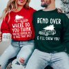 Funny Couples Christmas Sweater Holiday Party Sweatshirt Matching Ugly Christmas Sweaters For Couples1