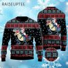 Funny Dinosaur Christmas Sweater With Unicorn 4 4