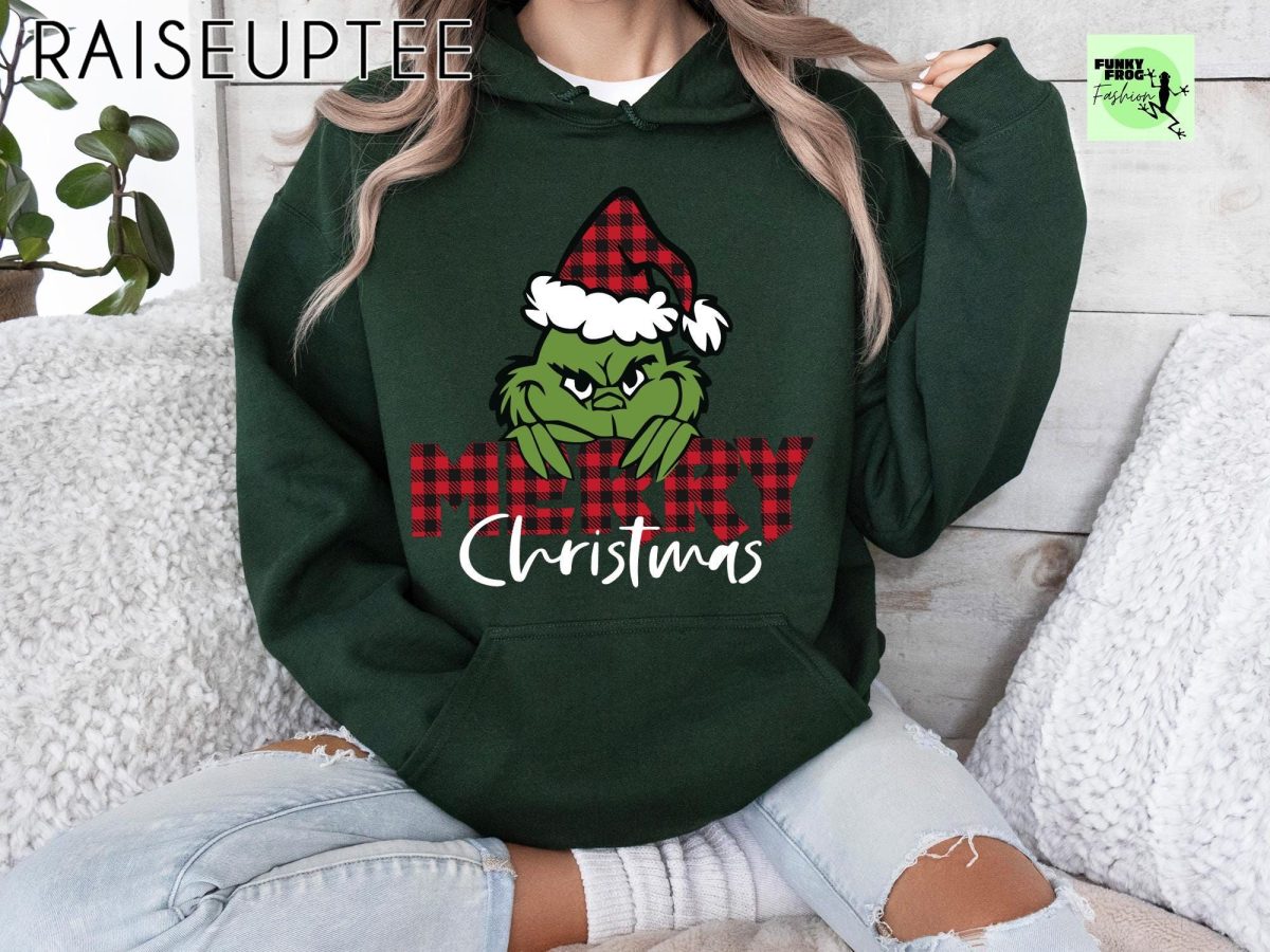 Funny Grinch Christmas Sweatshirt Grinchmas Sweatshirt Xmas Holiday Sweatshirt Christmas Tree Sweatshirt Grinch Lovers Christmas Gift 5