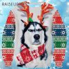 Funny Husky Dog Ugly Christmas Sweater 4 4