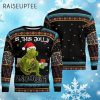 Funny Kermit Frog Is This Jolly Enough 3D Xmas Sweater 4 4