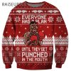 Funny Mike Tyson Ugly Sweater All Over Print Christmas Gift 2 2