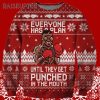 Funny Mike Tyson Ugly Sweater All Over Print Christmas Gift 5 5