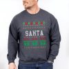 Funny Santas Favorite Ho Sweater Humorous Couples Matching Couples Diy Ugly Christmas Sweaters2