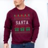 Funny Santas Favorite Ho Sweater Humorous Couples Matching Couples Diy Ugly Christmas Sweaters3