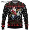 Funny Ugly Christmas Sweater Santa Unicorn Raiseuptee 2 2