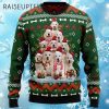 Golden Retriever Pine Tree Dog Ugly Christmas Sweater 4 4