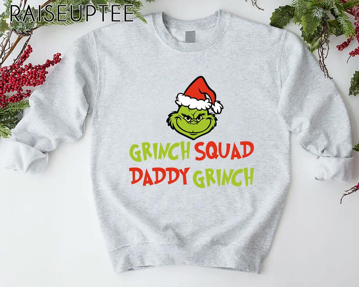 Grinch Christmas Squad SweatshirtGrinchmas SweatshirtsFamily Matching Holiday SweatshirtsXmas SweatshirtXmas Party ShirtChristmas Gift 2 scaled