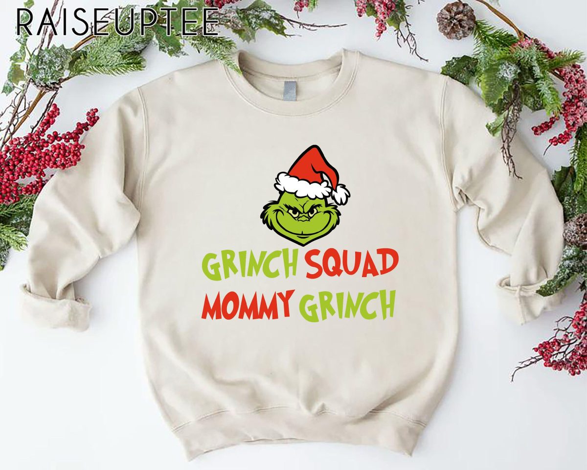 Grinch Christmas Squad SweatshirtGrinchmas SweatshirtsFamily Matching Holiday SweatshirtsXmas SweatshirtXmas Party ShirtChristmas Gift 3 scaled