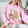 Grinch Christmas Tree Crewneck Sweatshirt Whimsical Grinch Max Tree Sweater Festive Retro Shirt Xmas Hoodie Grinch Holidays Jumper 5