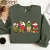 Grinch Christmas shirt Funny Coffee lover Sweatshirt Grinch shirt Grinch Sweatshirt Xmas Christmas family Sweatshirt Christmas Shirt 4