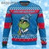 Grinch Coors Light Makes Me Happy Ugly Christmas Sweater 1 1