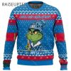 Grinch Coors Light Makes Me Happy Ugly Christmas Sweater 2 2