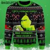 Grinch I Hate Morning And People Funny Ugly Christmas Sweaters For Men 3 3