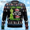 Grinch I Will Drink Coors Light Everywhere Ugly Christmas Sweater 1 1