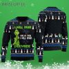 Grinch I Will Drink Michelob Ultra Everywhere Ugly Christmas Sweater 3 3