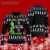 Grinch I Will Drink Pabst Blue Ribbon Everywhere Ugly Christmas Sweater 5 5