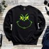 Grinch Smile Sweatshirt Grinchmas Sweatshirt Xmas Gift Hoodie Grinch Christmas Sweatshirt Funny Christmas Hoodie Family Movie Hoodie 1