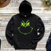 Grinch Smile Sweatshirt Grinchmas Sweatshirt Xmas Gift Hoodie Grinch Christmas Sweatshirt Funny Christmas Hoodie Family Movie Hoodie 6