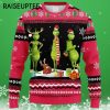 Grinch Three Guy And Reindeer Ugly Christmas Sweaters Grinch 3 3