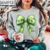 Grinchmas Bow Sweatshirt Coquette Grinchmas Sweatshirt 4