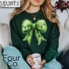 Grinchmas Bow Sweatshirt Coquette Grinchmas Sweatshirt 6